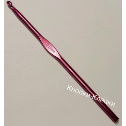 Крючки для вязания металлические с цветным покрытием- длина 15см ( №5.0 )