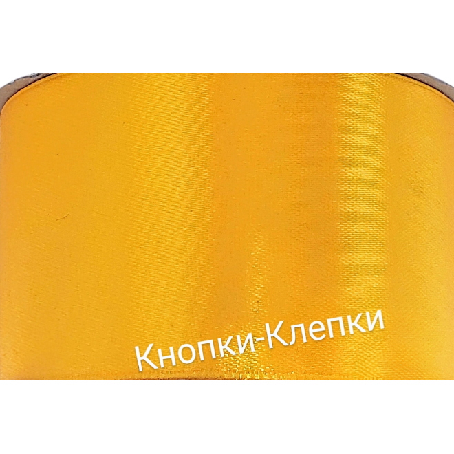 Лента атласная шир 50 мм (30 ярд) № 024-желтый Лента атласная шир 50 мм (30 ярд) № 024-желтый