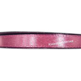Лента атласная шир 6 мм (30 ярд) № 042-розовый