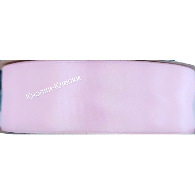 Лента атласная шир 25 мм (30 ярд) № 033-св.розовый Лента атласная шир 25 мм (30 ярд) № 033-св.розовый