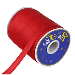 Косая бейка (уп. 132 м) шир. 15 мм № 136 красный