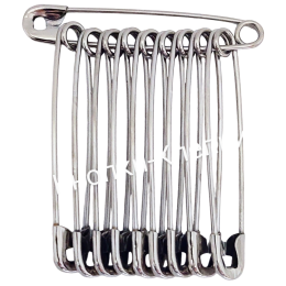 Булавки безопасные 1-55 (длина-55 мм/диам -1,2 мм) арт С-61*пр-во Россия