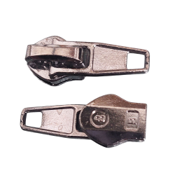 Бегунок для спиральной молнии №8 блэк- никель