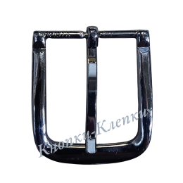 Пряжки для ремней декоративные -40 мм блек- никель №1 