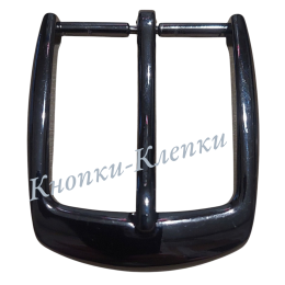 Пряжки для ремней декоративные -40 мм блек- никель №7