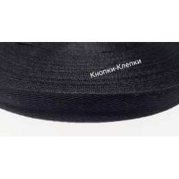 Лента "КИПЕРНАЯ" 20 мм- черный (50 м)