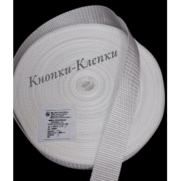 Стропа ременная шир.30мм-белый (25 м)