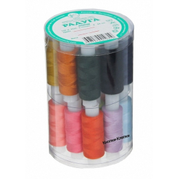 Нитки 40ЛШ ,,РАДУГА''-150м (уп 24 шт)