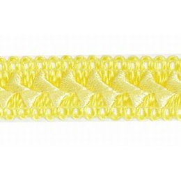 Тесьма отделочная "САМОСА" шир.18мм. св.желтый