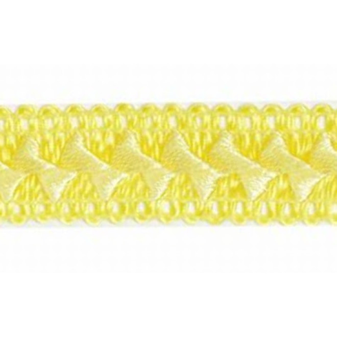 Тесьма отделочная "САМОСА" шир.18мм. св.желтый