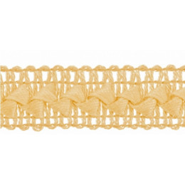 Тесьма отделочная "Самоса", ширина 18 мм, цвет бежевый