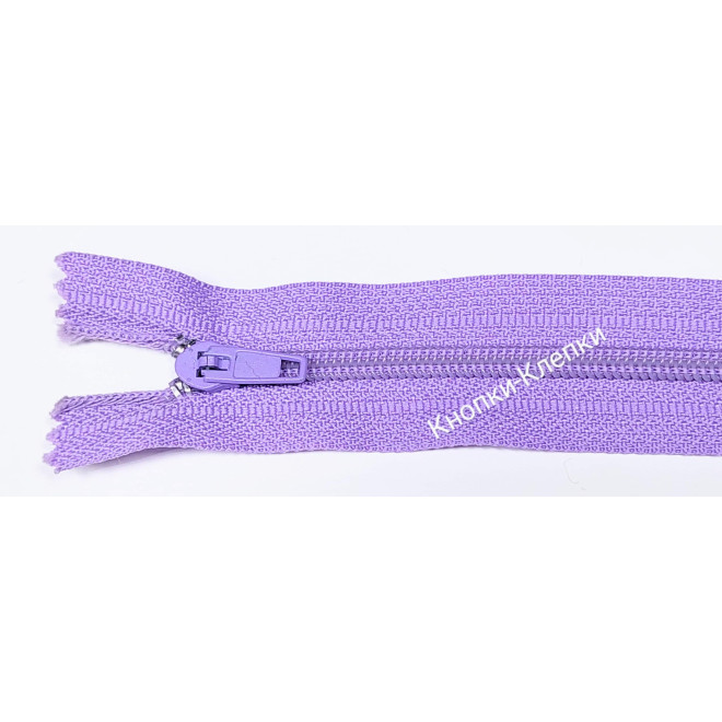 Молния брючная Т-4 18см (полуавтомат) №195 сирень Молния брючная Т-4 18см (полуавтомат) №195 сирень