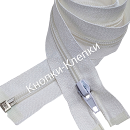 Молния спираль T-5 разъемная 1 замок - 75 см - 002 айвори
