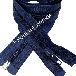 Молния спираль T-5 разъемная 1 замок - 50 см - 153 т.синий