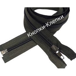 Молния спираль T-5 разъемная 1 замок - 55 см -066 хаки