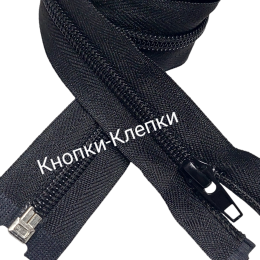 Молния спираль T-5 разъемная 1 замок - 50 см - 365 черный