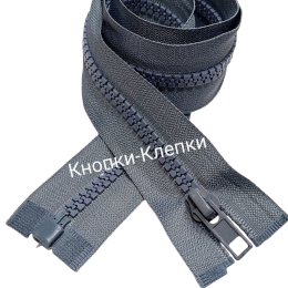 Молния трактор T-5 разъемная 1 замок - 90 см -359 серый