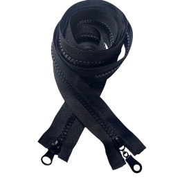 Молния трактор T-5 разъемная 2 замка - 110 см -365 черный