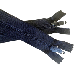 Молния OPTI спираль сумочная Т-8 -55см (2 замка) неразьемная