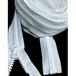 Молния OPTI тентовая повышенной прочности  Т-8 трактор 490см разъёмная белая