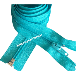 Молния спираль T-5 разъемная 1 замок - 60 см - 114 морская волна