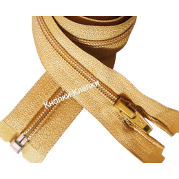 Молния спираль T-5 разъемная 1 замок - 70 см - 339 горчица