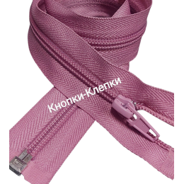 Молния спираль T-5 разъемная 1 замок - 50 см - 235 розово-пудровый