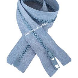 Молния трактор T-5 разъемная 1 замок - 45 см -379 св.серый оптом