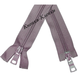 Молния спиральная "усиленная" №7 2 замка-70см-073 капучино