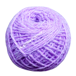 Карачаевская пряжа в клубках по 40-45гр (в уп-ке 10 клубков) цвет: сиреневый