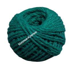 Карачаевская пряжа в клубках по 40-45гр (в уп-ке 10 клубков) цвет: зеленка
