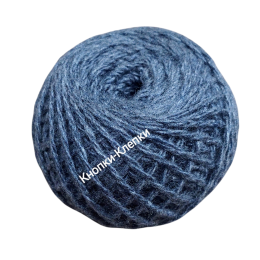 Карачаевская пряжа в клубках по 40-45гр (в уп-ке 10 клубков) цвет: джинсовый