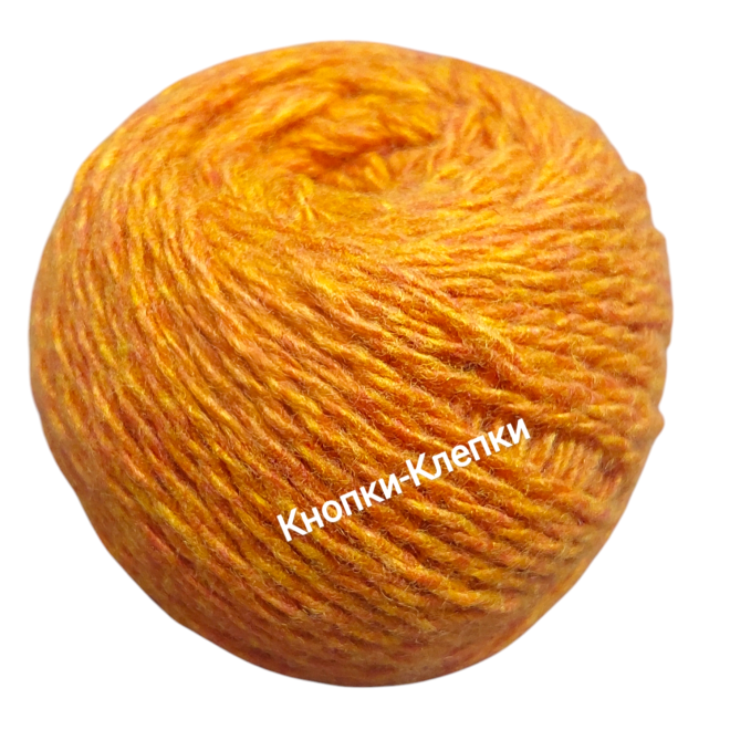 Карачаевская пряжа в клубках по 40-45гр (в уп-ке 10 клубков) цвет: рыжий
