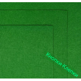 Фетр размер 20х30 толщина 1мм цвет св.зеленый в упаковке 10 шт.