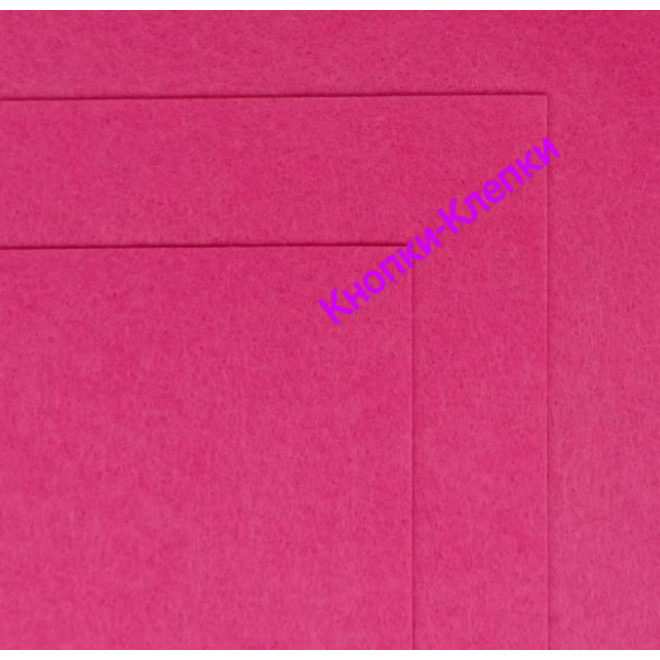 Фетр размер 20х30 толщина 1мм цвет розовый в упаковке 10 шт.