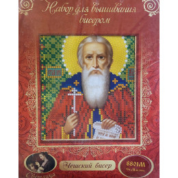 НАБОР ДЛЯ ВЫШИВАНИЯ БИСЕРОМ арт 8801 М "Св. Максим"