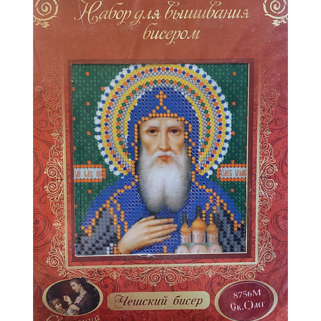 НАБОР ДЛЯ ВЫШИВАНИЯ БИСЕРОМ арт 8756 М "Св. Олег"
