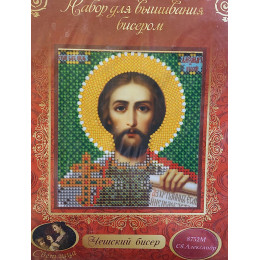 НАБОР ДЛЯ ВЫШИВАНИЯ БИСЕРОМ арт 8752 М "Св. Александр"