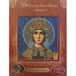 НАБОР ДЛЯ ВЫШИВАНИЯ БИСЕРОМ арт 8710 М "Св. Елена"