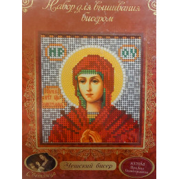 НАБОР ДЛЯ ВЫШИВАНИЯ БИСЕРОМ арт 8370 М "Прсв. Б-ца Семистрельная"