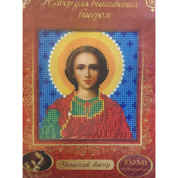 НАБОР ДЛЯ ВЫШИВАНИЯ БИСЕРОМ арт 8303 М "Св. Вмч. пантелеймон "