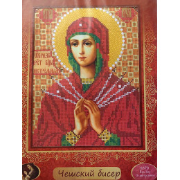 НАБОР ДЛЯ ВЫШИВАНИЯ БИСЕРОМ арт 8370 "Прс. Б-ца Семистрельная"