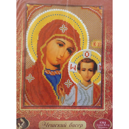 НАБОР ДЛЯ ВЫШИВАНИЯ БИСЕРОМ арт 8364 "Прс.Б-ца Казанская"