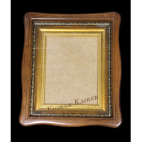 Киот для иконы (глухой) 12.5*16.5 см (массив дуба)