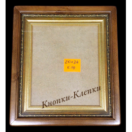 Киот для иконы (глухой) 20*24 см (массив дуба)