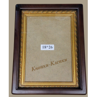Киот для иконы (глухой) 18*26 см (массив дуба)
