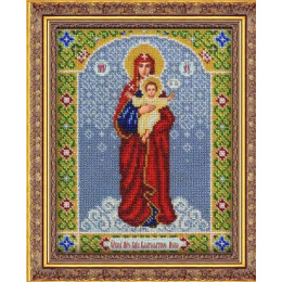 НАБОР ДЛЯ ВЫШИВАНИЯ БИСЕРОМ арт Б-1029 Пр. Богородица Благодатное небо