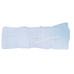 Резинка эластичная 20мм (уп 20шт -по 3м) белая