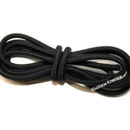 Резинка шляпная 4мм (25 м) черная