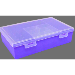 Шкатулка для ниток и швейной фурнитуры (фиолетовый)